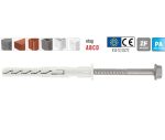   Keretrögzítő peremes dübel, hatlapfejű peremes csavarral (TORX) 10x100