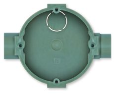 60-as szerelődoboz - egyszeres takarófedélhez 40 mm mélységű, 80 mm-es távolságra