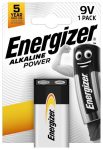 Energizer Power Alkáli 9V Elem B1
