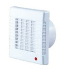   Ventilátor golyóscsapágy időzítő páraérzékelő aut.zsalu IP24 100mm csőre 98m3/h 100AZTHL SIKU 27944