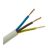 Műanyagköpenyű kábel H05VV-F 3x 1.5mm2 hajlékony 300V/U0 300V fehér H05VV-F (MT) 100m KÁBELgyártó MT3X1,5.