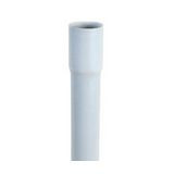 Védőcső (MüII) tokos 2142/51m/3m UV-álló 20mm/ 16.9mm PVC szürke merev RK9 GEWISS DX24920
