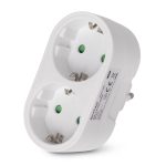 Entac Hálózati Adapter 2 Aljzat (2 Földelt)
