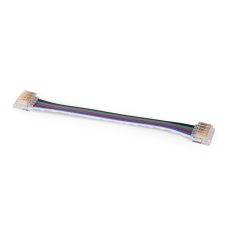 Avide LED Szalag 12-24V toldó, forr.mentes, RGB+W-5 eres, 12mm/100mm