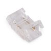Avide C-LED Szalag 12-24V csatlakozó, forr.mentes, fehér-2eres, 10mm/100mm Avide C-LED Szalag 12-24V csatlakozó, forr.mentes, fehér-2eres, 10mm/100mm