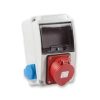 IPARI ELOSZTÓ 1x16A5P+2x230V IP44 6MODUL IPARI ELOSZTÓ 1x16A5P+2x230V IP44 6MODUL