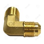 RÉZCSŐ KÖZCSAVAR KÖNYÖK 1/4"- 6,35 mm