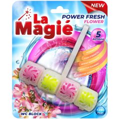 LA MAGIÉ POWER FRESH WC Rúd 40g Virágos Kert illattal