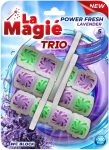   LA MAGIÉ POWER FRESH WC Rúd ECO PACK 3X40g Levendula illattal