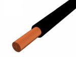 H07Z-K 1x2,5mm2 450/750V Fekete halogénmentes
