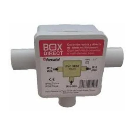 Kötődoboz 75x75mm falon kívüli, IP55, Mü II-s csőhöz átmérő:16-20mm, pattintós fedél