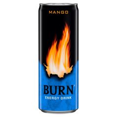 Burn szénsavas mangó ízű ital koffeinnel 250 ml