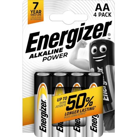 Energizer Power Alkáli Ceruza Elem AA B4