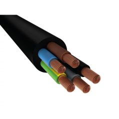 H07RN-F 5x1,5mm2 hajlékony 450V/U0 750V fekete GUMIKÁBEL