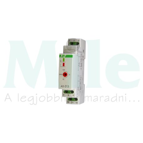 Lépcsőházi automata sorolható elektronikus 1z 0,5-10min-időzítés 16A 230V AC 2M F&F Filipowski AS-213