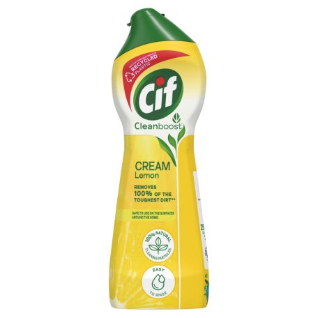 Cif Cleanboost Cream Lemon súrolókrém 250 ml