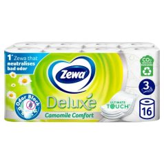 Zewa Deluxe toalettpapír 16 tek. 3 réteg kamillás