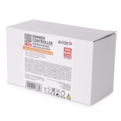   Avide LED Szalag 220V 600W Fényerőszabályzó 3528 SMD Rádiós Távirányító és Vezérlő