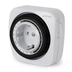 Entac Mechanikus Időzítő Mini Napi, 48 program/nap