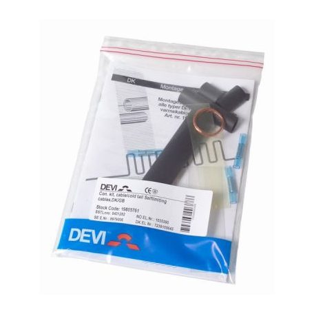 Fűtőkábel hidegvég csatlakozó készlet önszabályzó