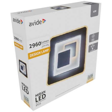 Avide Fali Design Oyster Miran mini 3 kapcsolós mód