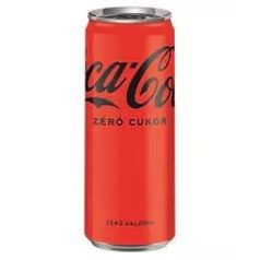 Coca Cola zéró dobozos 330 ml