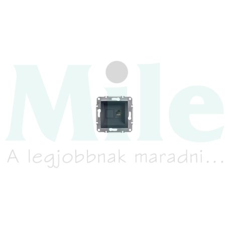 Asfora adatcsatlakozó dugalj UTP RJ45 8(8) Cat6 süllyesztett antracit Schneider EPH4700171