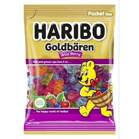 Haribo Goldbären Wild Berry 80g