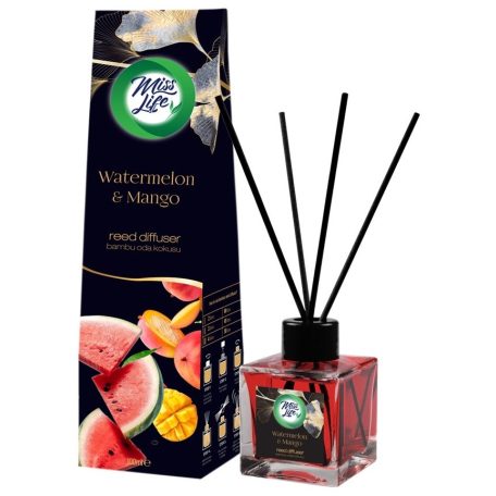 Miss Life Pálcikás Illatosító Dinnye-Mangó 100ml