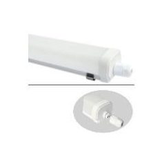   Avide LED Por és Páramentes lámpatest Sorolható 1500mm 25W 4000K IP65 IK08