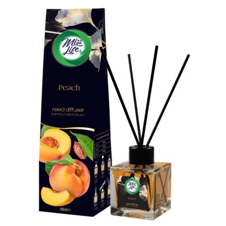 Miss Life Pálcikás Illatosító Barack 100ml