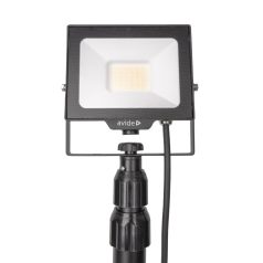   Avide LED Reflektor Slim Opc.PIR mozgásérzékelővel, SMD 30W NW 4000K 1 fej Tripoddal