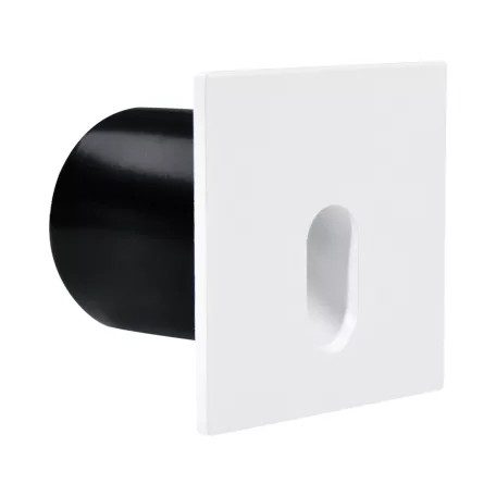 Strühm Rafi négyzet alakú natúr fehér fehér beltéri LED-es lépcső világítás