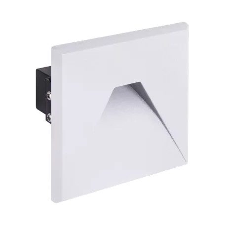 Strühm Kurs D Led süllyesztett négyzet alakú natúr fehér fehér LED-es lépcsővilágítás