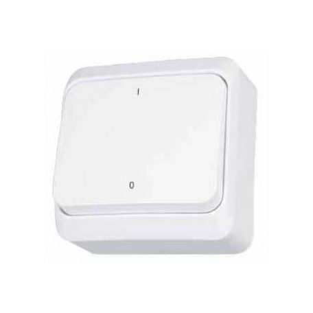 PRIMA Kétpólusú kapcsoló 10AX, fehér (102)