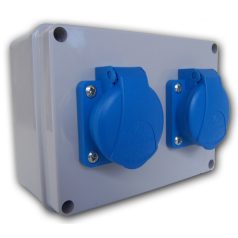 Ipari kombi 2x230V dugalj