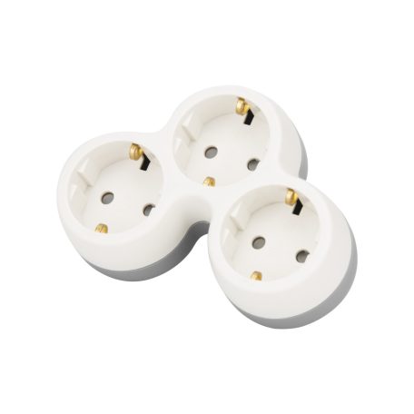 Átalakító csatlakozó 3XSCHUKO 230V