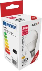 Avide LED Globe Mini G45 6.5W E14 EW 2700K