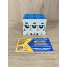 Fővezetéki elosztóblokk, 1P, Cu/Al, 3x6-95 mm2, kék