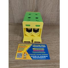   Fővezetéki elosztóblokk, 1P, Cu/Al, 2x35-240 mm2, zöld/sárga 