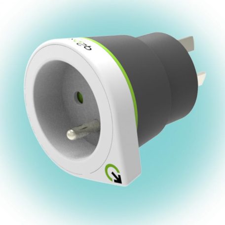 Q2POWER utazóadapter France to Australia