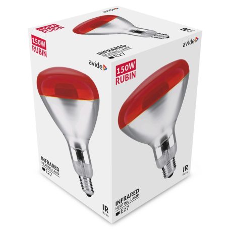 Avide Infra Izzó E27 150W Red