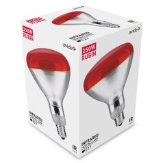 Avide Infra Izzó E27 250W Red