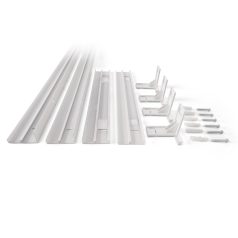   Avide LED Panel Mennyezetre Rögzíthető Kiemelő Keret 300x1200mm