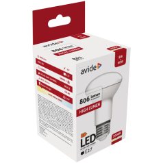 Avide LED R63 8W E27 WW 3000K