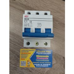 Kismegszakító 3P B 16A DNS MCB 