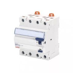   Áramvédő kapcsoló (Fi-relé) analóg 4P 40A 30mA AC-típus 6kA 90RCD IDP NA GEWISS GWD4431