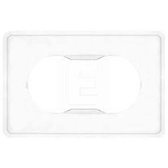   ELEKTRO-PLAST 2100-22 univerzális tapétavédő kettes keret, átlátszó, 131x203x3mm