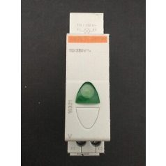 Merlin Gerin jelzőlámpa, egyes, zöld, 110-230VAC