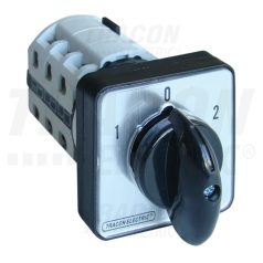 Közvetlen irányváltó motorkapcsoló, 1-0-2